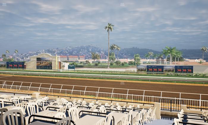Del Mar Thoroughbred Club - Section Clubhouse Terrace Lvl 2 Tbl 613 Seat View