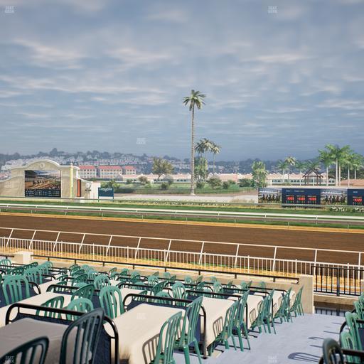 Del Mar Thoroughbred Club - Section Clubhouse Terrace Lvl 2 Tbl 613 Seat View