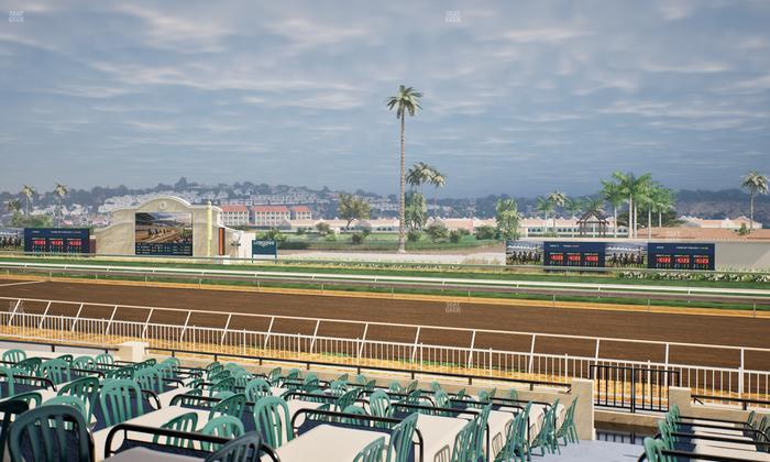 Del Mar Thoroughbred Club - Section Clubhouse Terrace Lvl 2 Tbl 613 Seat View