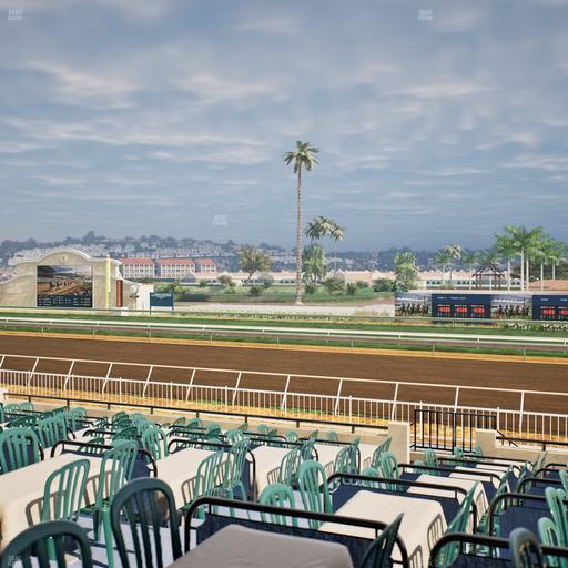 Del Mar Thoroughbred Club - Section Clubhouse Terrace Lvl 2 Tbl 614 Seat View