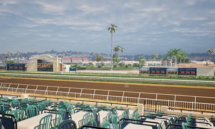 Del Mar Thoroughbred Club - Section Clubhouse Terrace Lvl 2 Tbl 614 Seat View