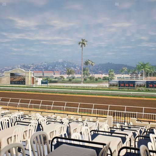 Del Mar Thoroughbred Club - Section Clubhouse Terrace Lvl 2 Tbl 614 Seat View