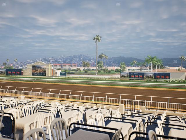 Del Mar Thoroughbred Club - Section Clubhouse Terrace Lvl 2 Tbl 614 Seat View