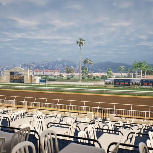 Del Mar Thoroughbred Club - Section Clubhouse Terrace Lvl 2 Tbl 615 Seat View