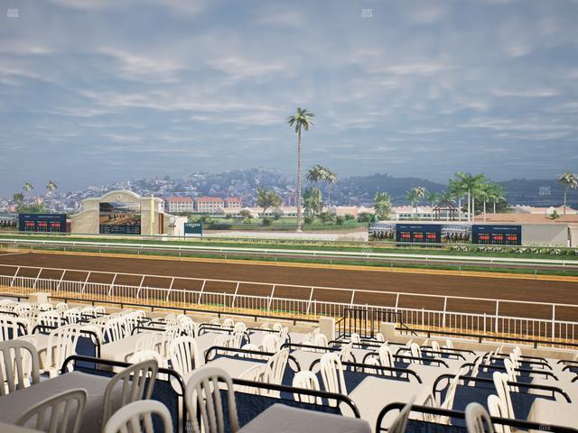 Del Mar Thoroughbred Club - Section Clubhouse Terrace Lvl 2 Tbl 615 Seat View