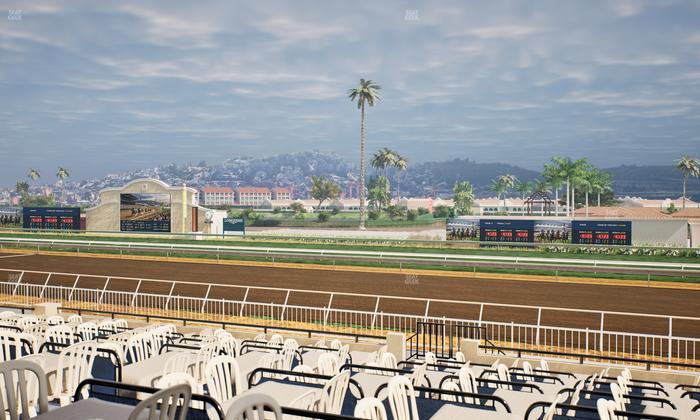 Del Mar Thoroughbred Club - Section Clubhouse Terrace Lvl 2 Tbl 615 Seat View
