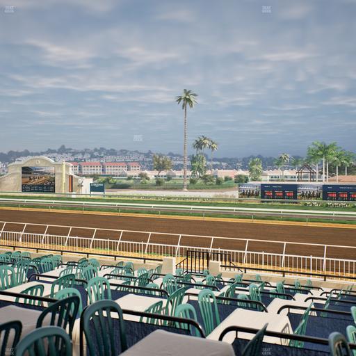Del Mar Thoroughbred Club - Section Clubhouse Terrace Lvl 2 Tbl 616 Seat View