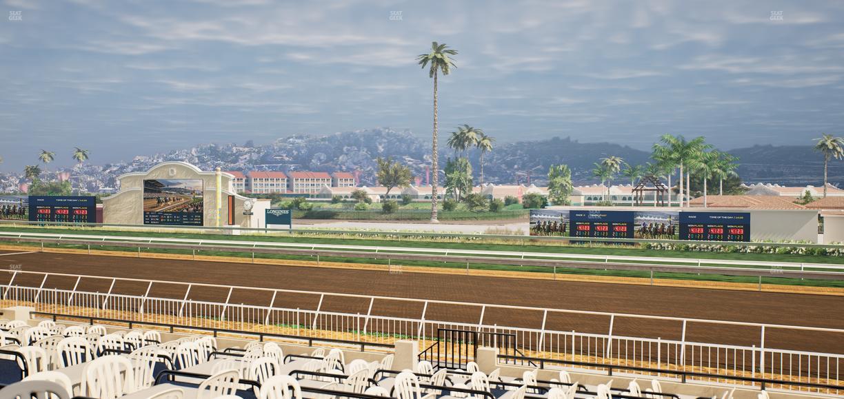 Del Mar Thoroughbred Club - Section Clubhouse Terrace Lvl 2 Tbl 616 Seat View
