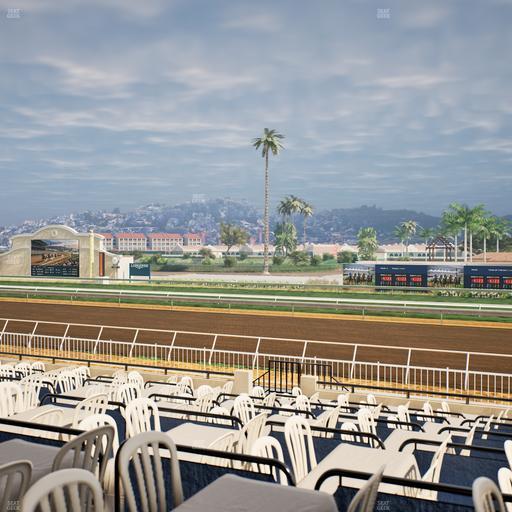 Del Mar Thoroughbred Club - Section Clubhouse Terrace Lvl 2 Tbl 616 Seat View