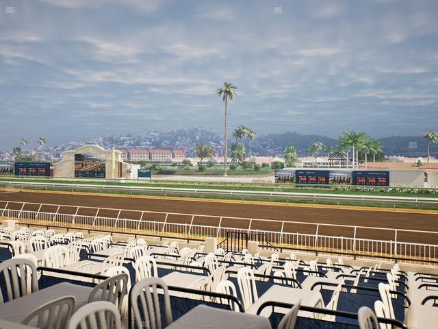 Del Mar Thoroughbred Club - Section Clubhouse Terrace Lvl 2 Tbl 616 Seat View