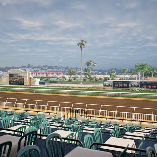 Del Mar Thoroughbred Club - Section Clubhouse Terrace Lvl 2 Tbl 617 Seat View