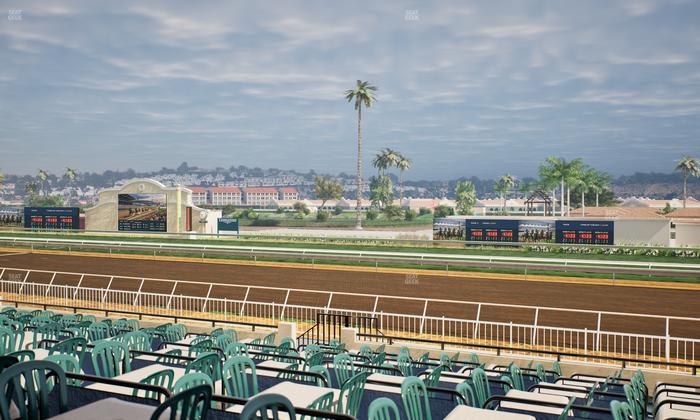 Del Mar Thoroughbred Club - Section Clubhouse Terrace Lvl 2 Tbl 617 Seat View