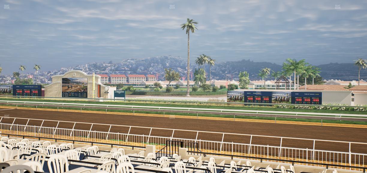 Del Mar Thoroughbred Club - Section Clubhouse Terrace Lvl 2 Tbl 617 Seat View