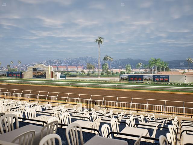 Del Mar Thoroughbred Club - Section Clubhouse Terrace Lvl 2 Tbl 617 Seat View