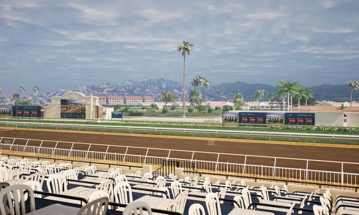 Del Mar Thoroughbred Club - Section Clubhouse Terrace Lvl 2 Tbl 617 Seat View