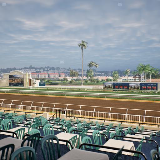 Del Mar Thoroughbred Club - Section Clubhouse Terrace Lvl 2 Tbl 618 Seat View