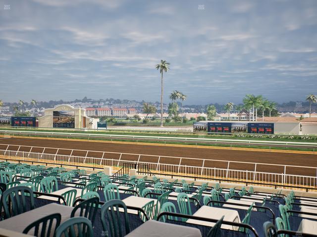 Del Mar Thoroughbred Club - Section Clubhouse Terrace Lvl 2 Tbl 618 Seat View