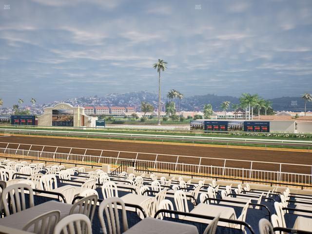 Del Mar Thoroughbred Club - Section Clubhouse Terrace Lvl 2 Tbl 618 Seat View