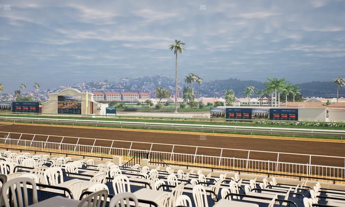 Del Mar Thoroughbred Club - Section Clubhouse Terrace Lvl 2 Tbl 618 Seat View