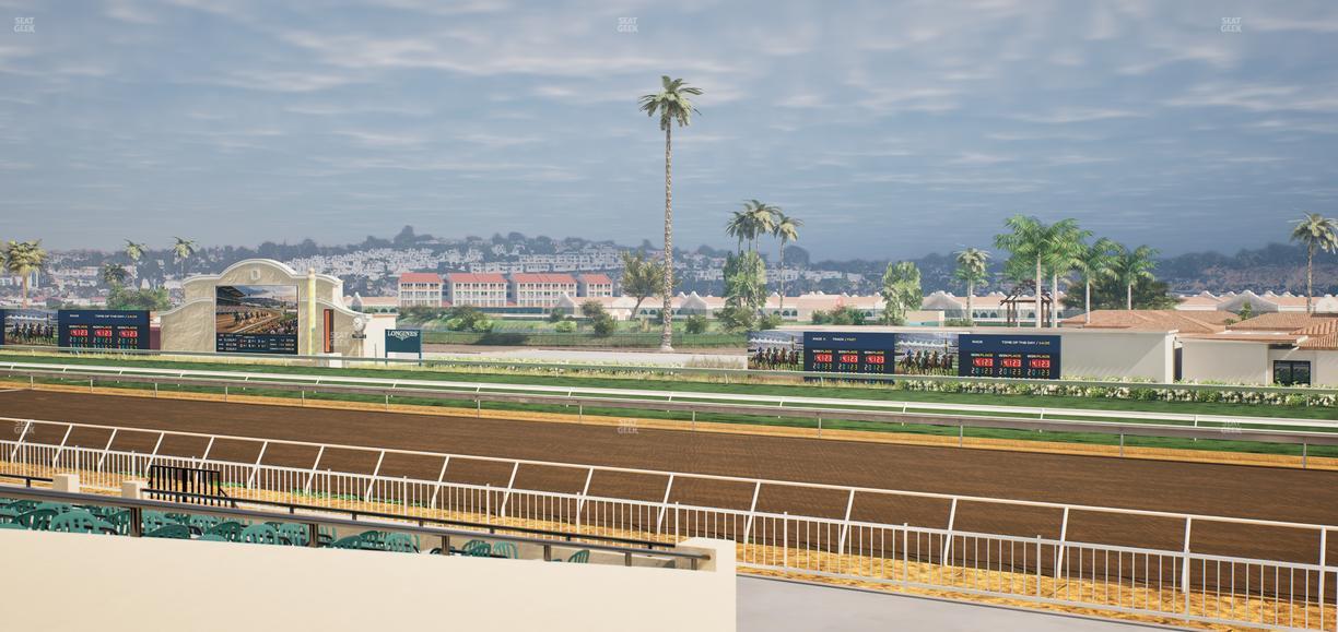 Del Mar Thoroughbred Club - Section Clubhouse Terrace Lvl 2 Tbl 624 Seat View