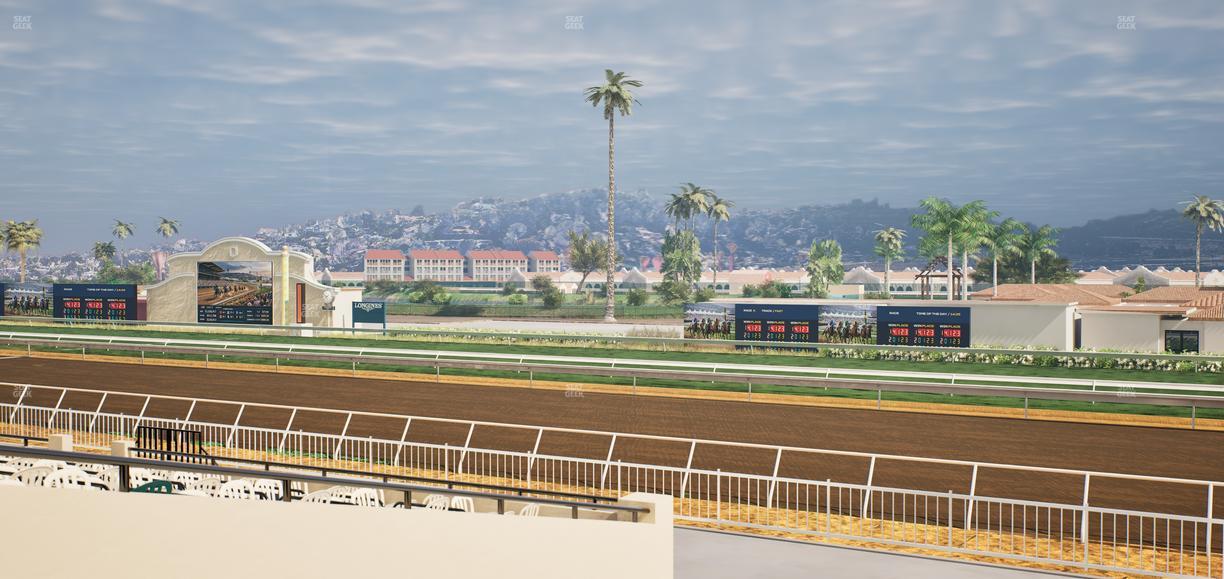Del Mar Thoroughbred Club - Section Clubhouse Terrace Lvl 2 Tbl 624 Seat View