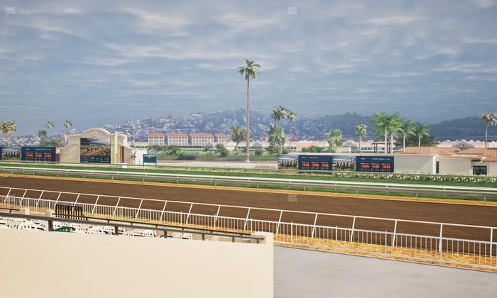 Del Mar Thoroughbred Club - Section Clubhouse Terrace Lvl 2 Tbl 624 Seat View
