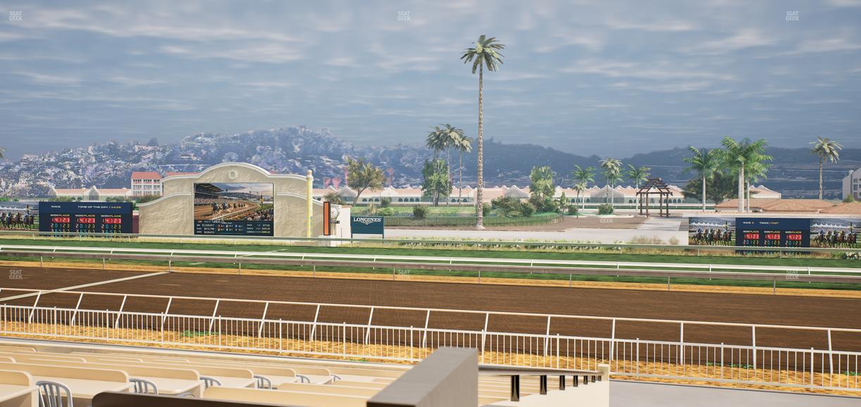 Del Mar Thoroughbred Club - Section Clubhouse Terrace Lvl 2 Tbl 701 Seat View