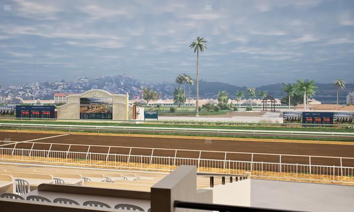 Del Mar Thoroughbred Club - Section Clubhouse Terrace Lvl 2 Tbl 701 Seat View