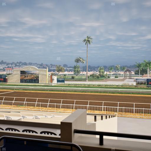 Del Mar Thoroughbred Club - Section Clubhouse Terrace Lvl 2 Tbl 701 Seat View
