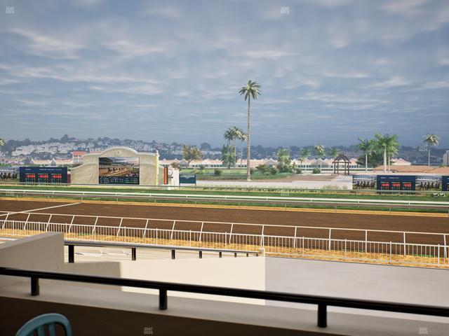 Del Mar Thoroughbred Club - Section Clubhouse Terrace Lvl 2 Tbl 702 Seat View