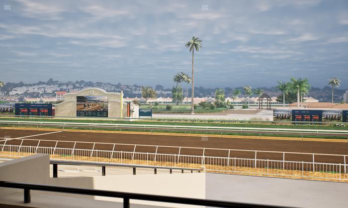 Del Mar Thoroughbred Club - Section Clubhouse Terrace Lvl 2 Tbl 702 Seat View