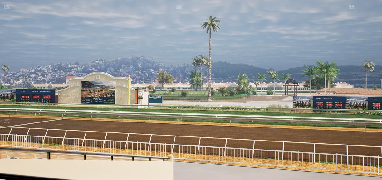 Del Mar Thoroughbred Club - Section Clubhouse Terrace Lvl 2 Tbl 703 Seat View