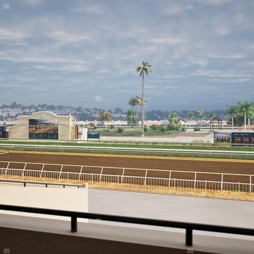 Del Mar Thoroughbred Club - Section Clubhouse Terrace Lvl 2 Tbl 704 Seat View