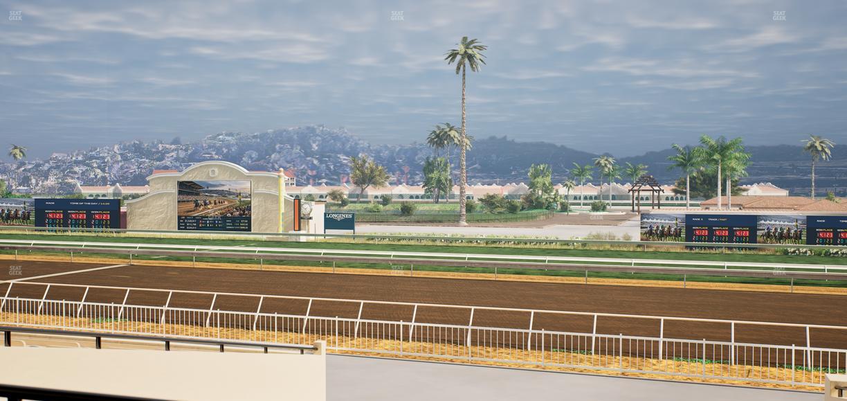Del Mar Thoroughbred Club - Section Clubhouse Terrace Lvl 2 Tbl 704 Seat View