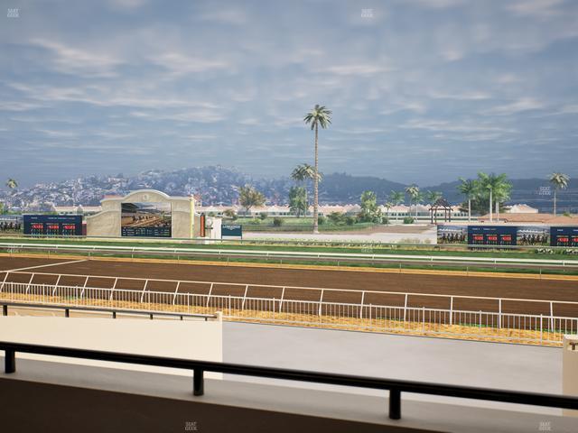 Del Mar Thoroughbred Club - Section Clubhouse Terrace Lvl 2 Tbl 704 Seat View