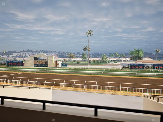Del Mar Thoroughbred Club - Section Clubhouse Terrace Lvl 2 Tbl 705 Seat View