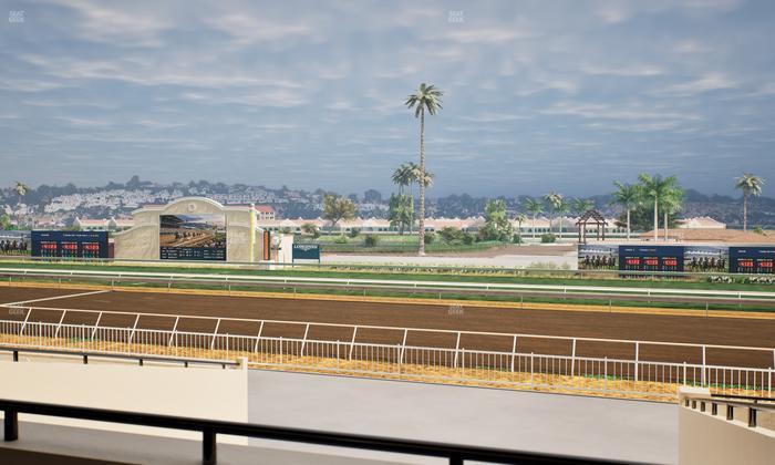 Del Mar Thoroughbred Club - Section Clubhouse Terrace Lvl 2 Tbl 705 Seat View