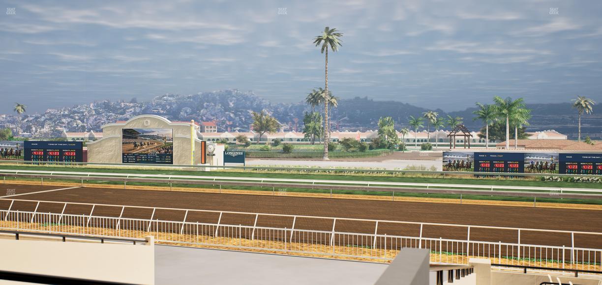 Del Mar Thoroughbred Club - Section Clubhouse Terrace Lvl 2 Tbl 706 Seat View
