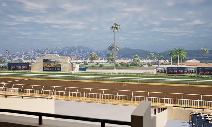 Del Mar Thoroughbred Club - Section Clubhouse Terrace Lvl 2 Tbl 706 Seat View