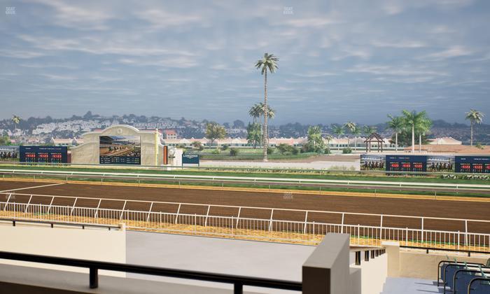 Del Mar Thoroughbred Club - Section Clubhouse Terrace Lvl 2 Tbl 706 Seat View