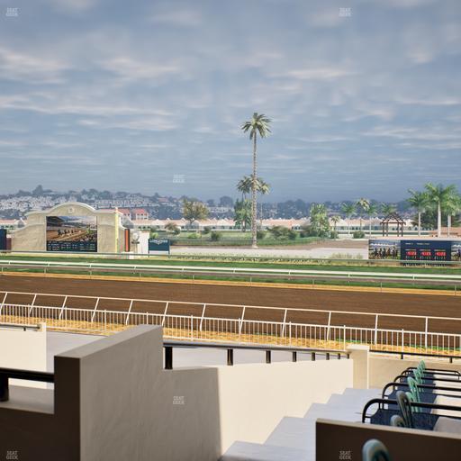 Del Mar Thoroughbred Club - Section Clubhouse Terrace Lvl 2 Tbl 707 Seat View