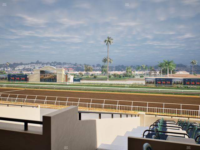 Del Mar Thoroughbred Club - Section Clubhouse Terrace Lvl 2 Tbl 707 Seat View