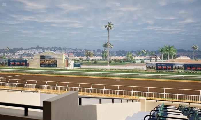 Del Mar Thoroughbred Club - Section Clubhouse Terrace Lvl 2 Tbl 707 Seat View