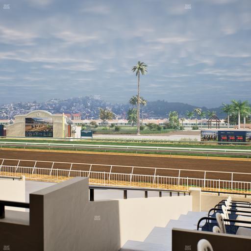 Del Mar Thoroughbred Club - Section Clubhouse Terrace Lvl 2 Tbl 707 Seat View