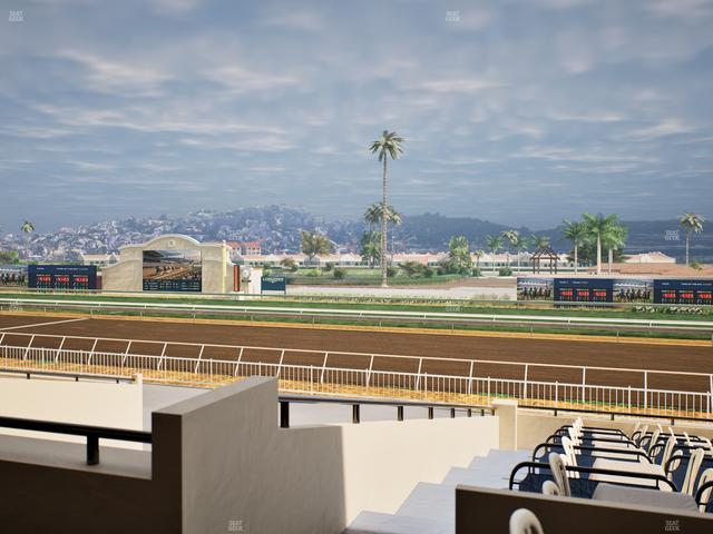Del Mar Thoroughbred Club - Section Clubhouse Terrace Lvl 2 Tbl 707 Seat View