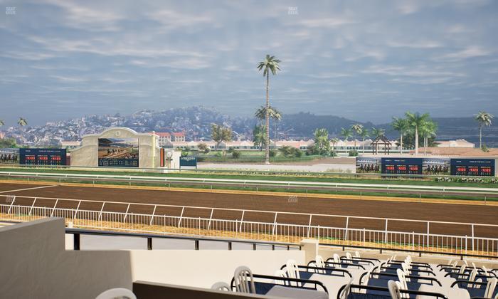 Del Mar Thoroughbred Club - Section Clubhouse Terrace Lvl 2 Tbl 708 Seat View
