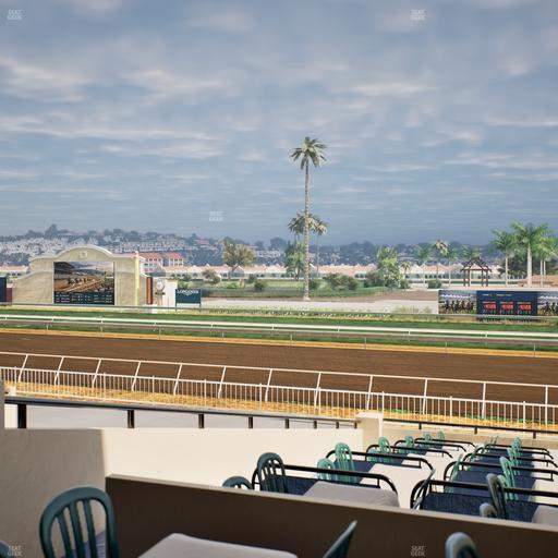 Del Mar Thoroughbred Club - Section Clubhouse Terrace Lvl 2 Tbl 708 Seat View