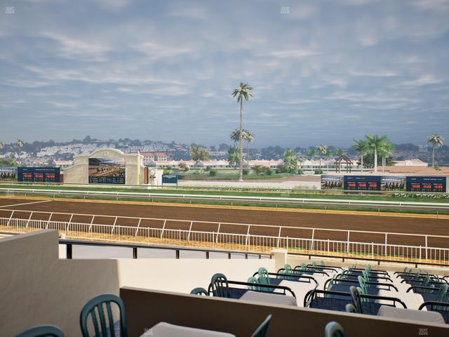 Del Mar Thoroughbred Club - Section Clubhouse Terrace Lvl 2 Tbl 708 Seat View