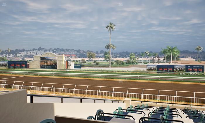 Del Mar Thoroughbred Club - Section Clubhouse Terrace Lvl 2 Tbl 708 Seat View