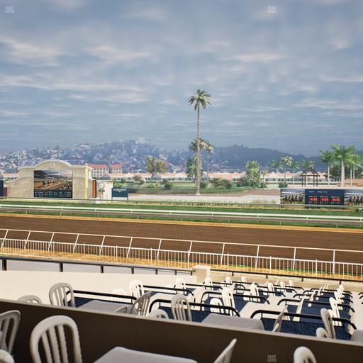 Del Mar Thoroughbred Club - Section Clubhouse Terrace Lvl 2 Tbl 709 Seat View